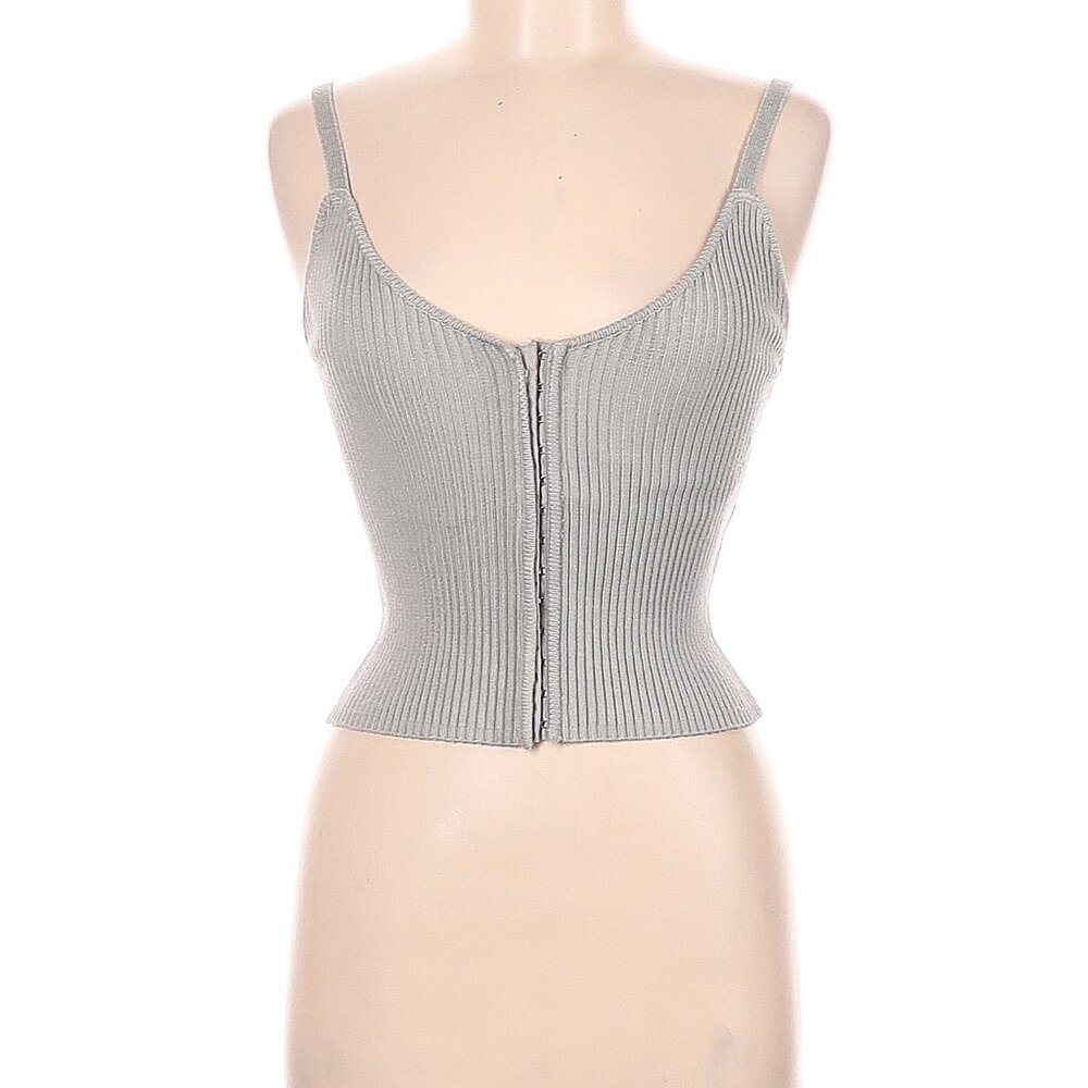 Zara Size M Tank top Gray